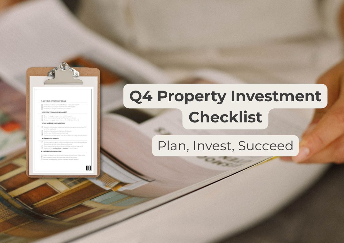 Q4 property investment checklist to plan, invest, and succeed.